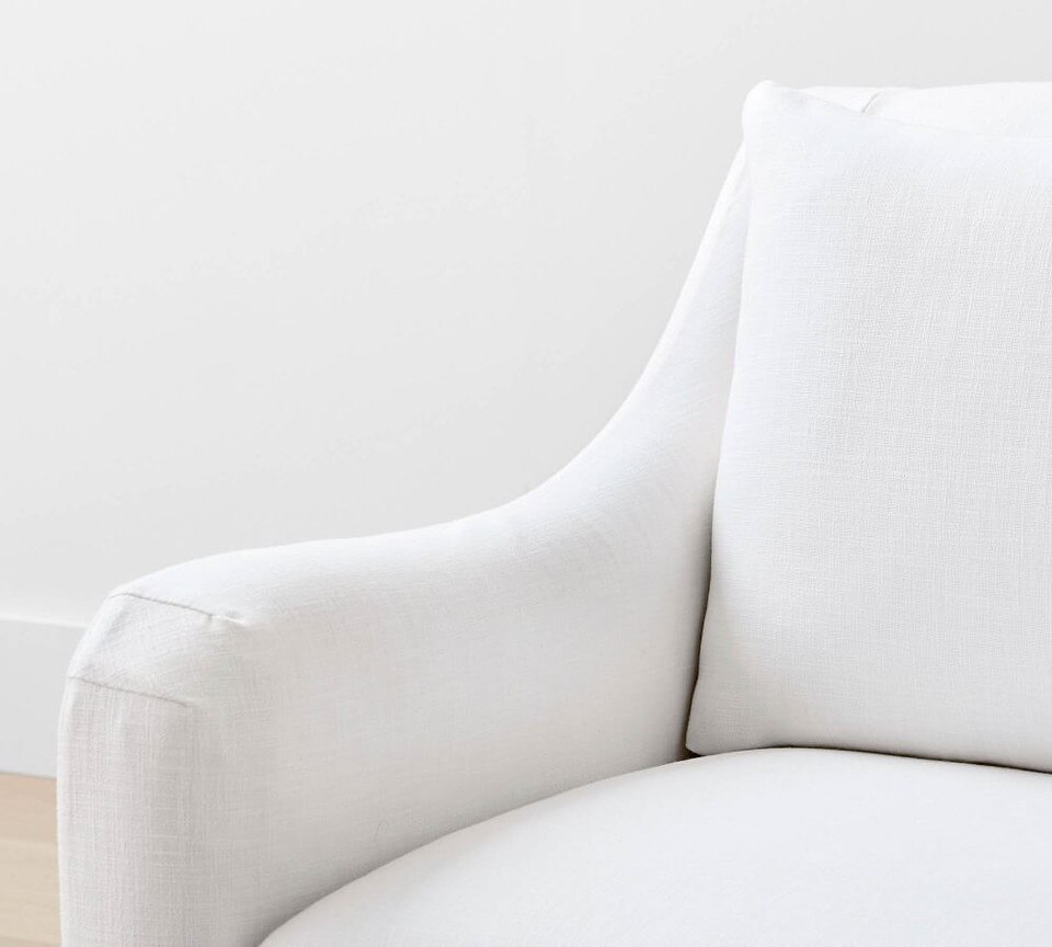 Marina Slope Arm Slipcovered Sofa Pottery Barn Australia